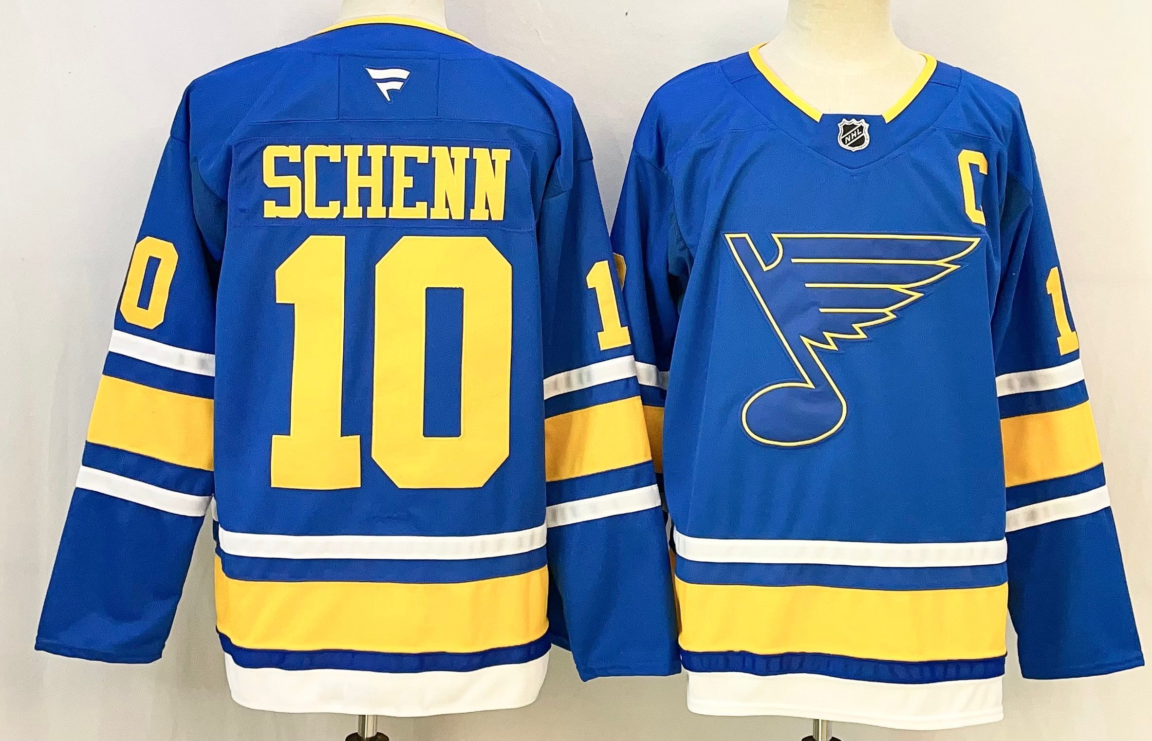 Men St.Louis Blues #10 Schenn Blue 2026 Adidias NHL Jersey style 001->st.louis blues->NHL Jersey